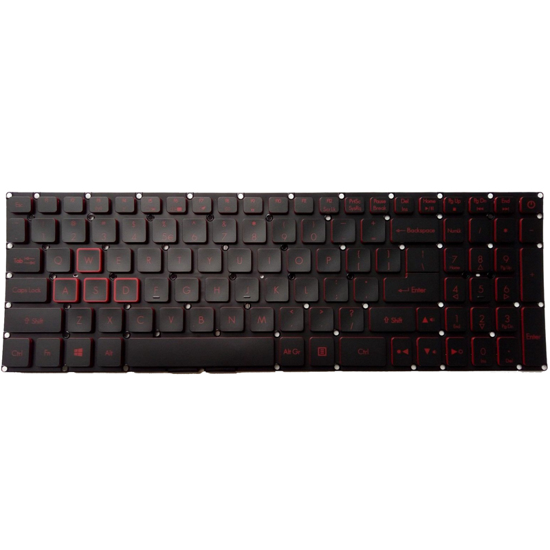 English keyboard for Acer Nitro AN515-52-50WX AN515-52-512J
