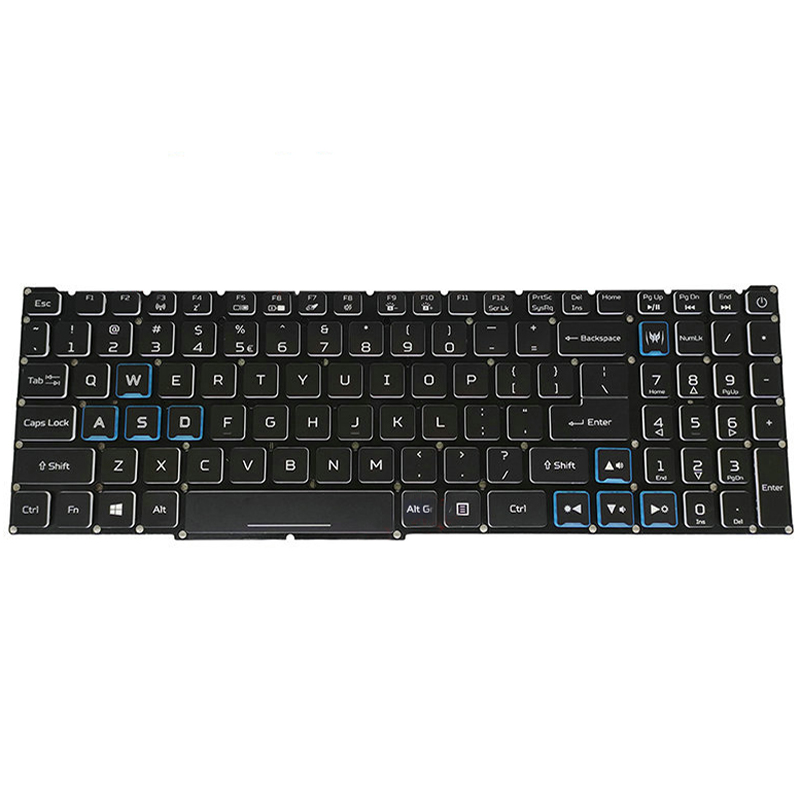 Backlit keyboard for Acer Predator PH315-52-746Q PH315-52-748E