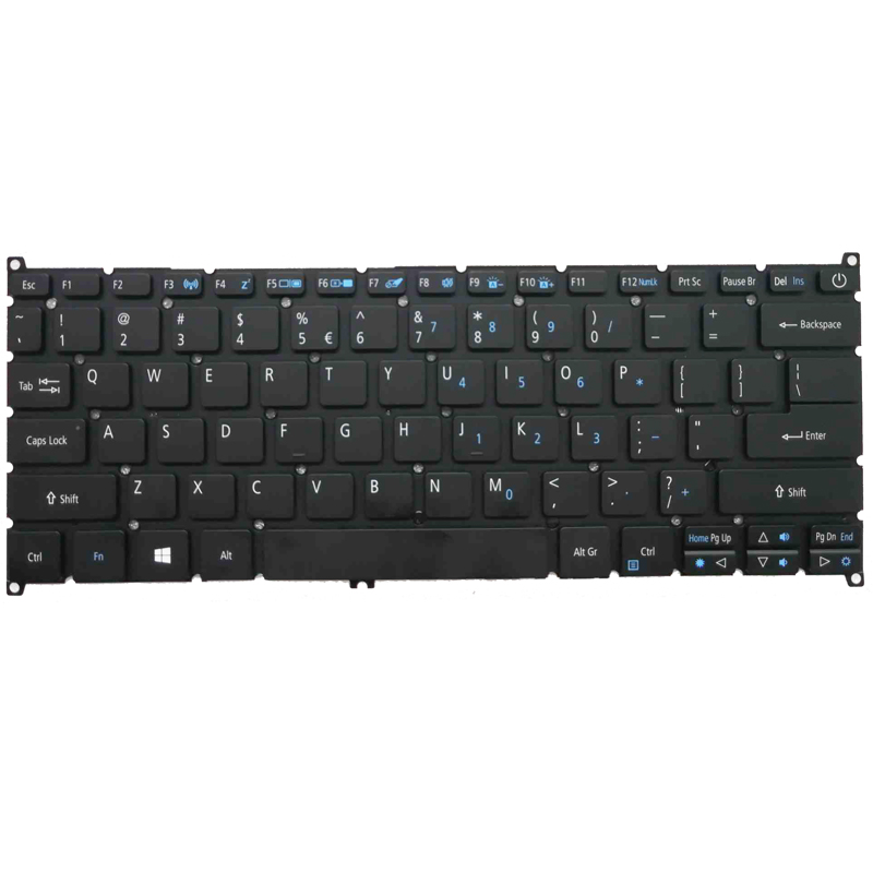English keyboard for Acer Aspire A514-53G-55AR A514-53G-571X