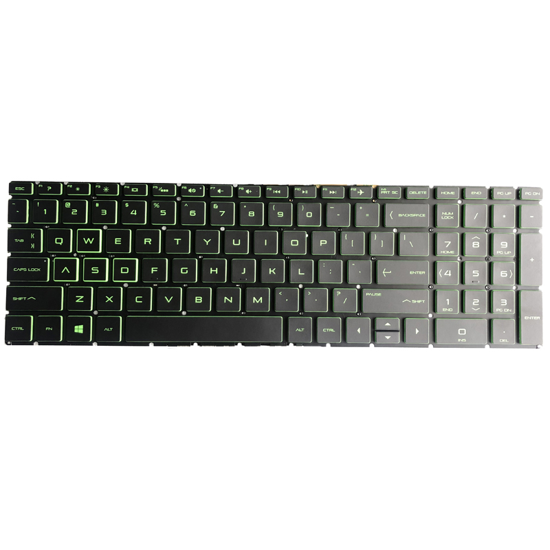 Backlight keyboard for HP Pavilion 15-dk0018ns 15-dk0020ns