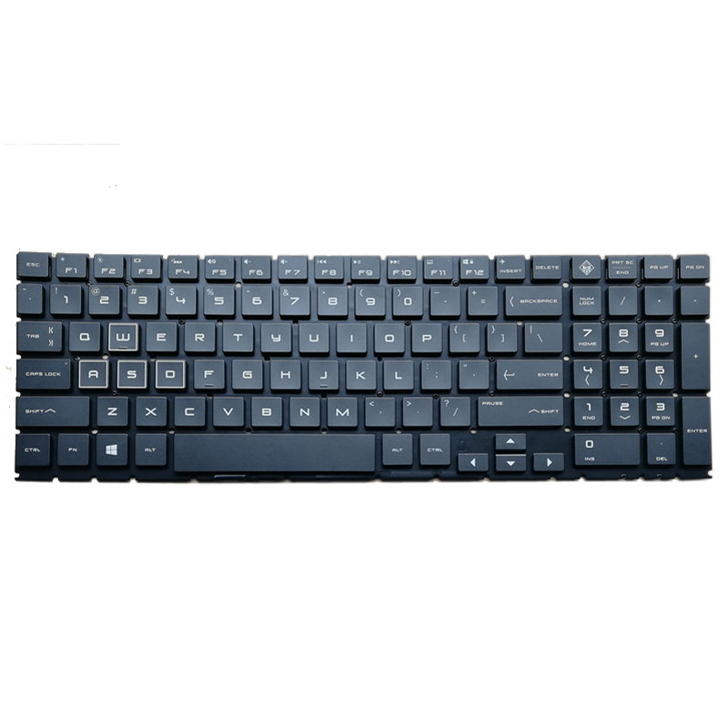English keyboard for HP Omen 15-dc0009ns 15-dc0021nf