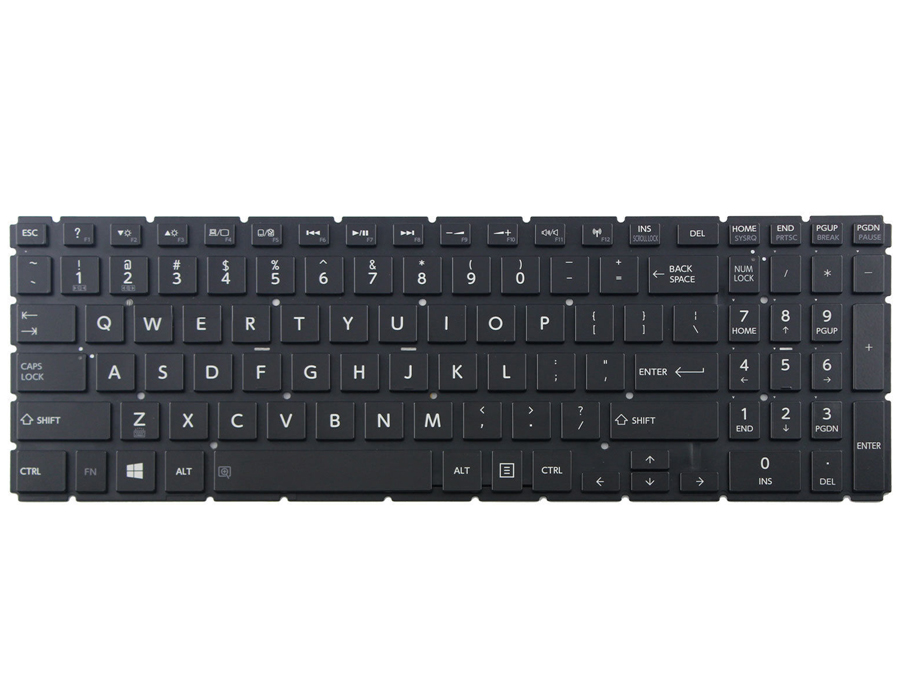 Laptop US keyboard for Toshiba Satellite L55W-C5257