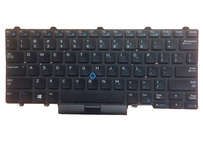 English keyboard for Dell Latitude 7490
