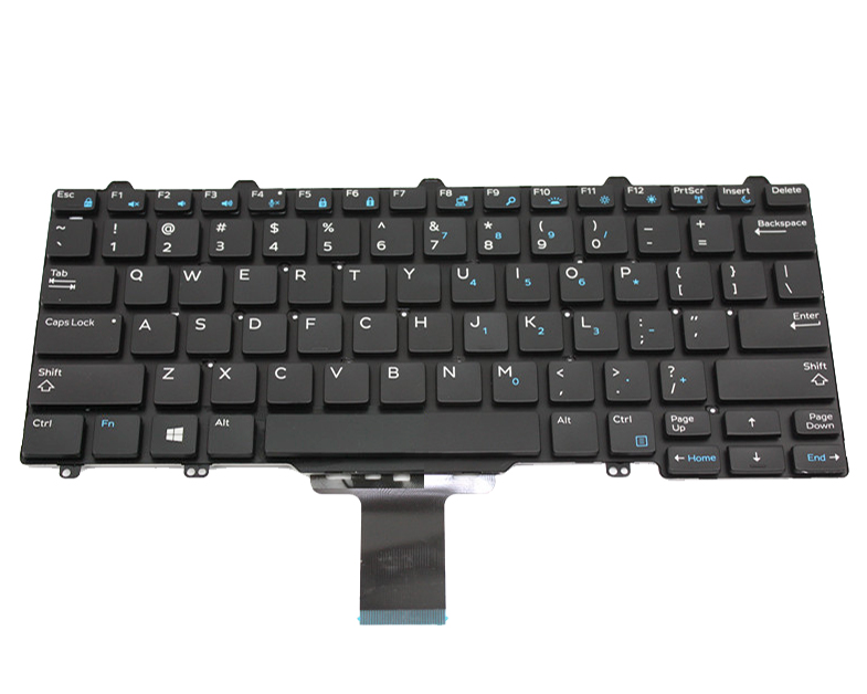 Laptop keyboard fit Dell Latitude 12 7275