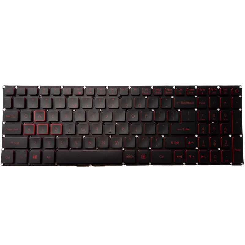 English keyboard for Acer Nitro AN515-42-R3EE AN515-42-R3UG