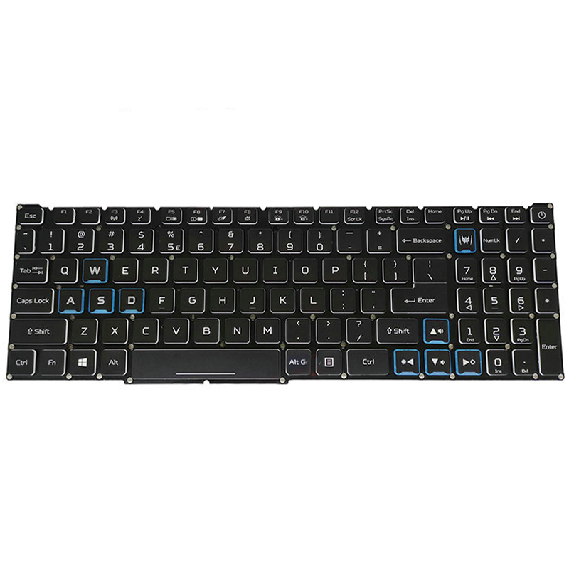 Keyboard for Acer Predator Helios 300 PH315-52-74V6 Backlit