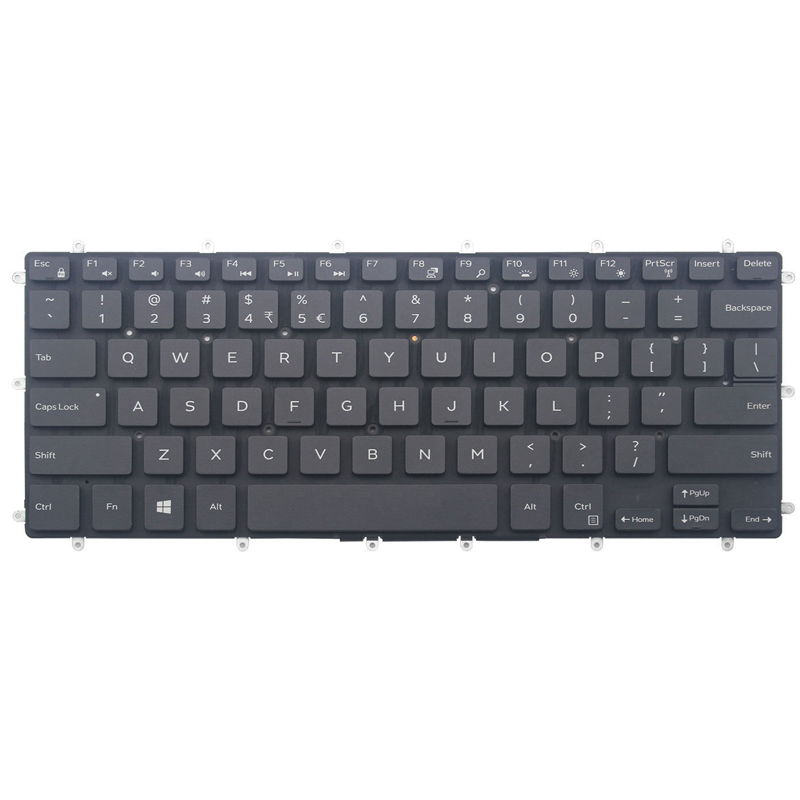 English keyboard for Dell Latitude 3379 Back light