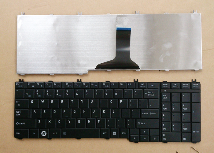 Laptop us keyboard for Toshiba Satellite C655-S5134 C655-S5139