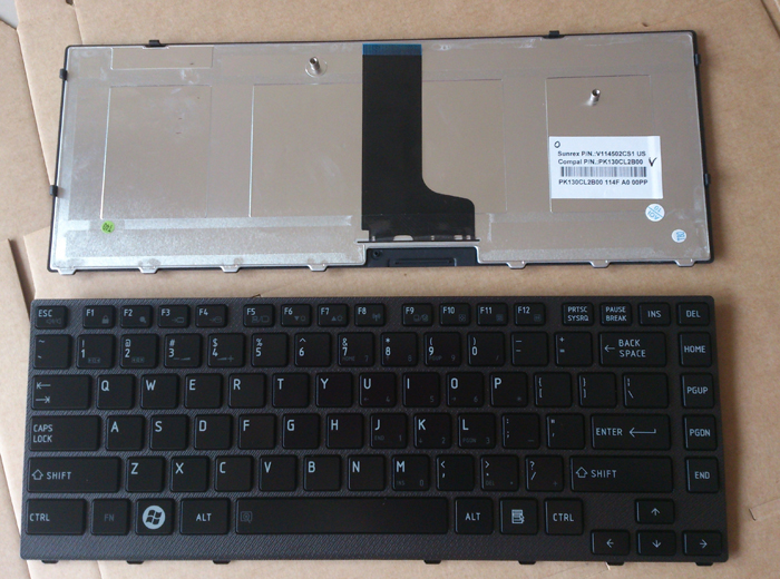 Laptop us keyboard for Toshiba Satellite M650 - Click Image to Close