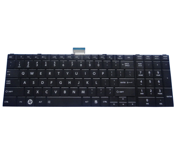 Laptop us keyboard for Toshiba Satellite C75D
