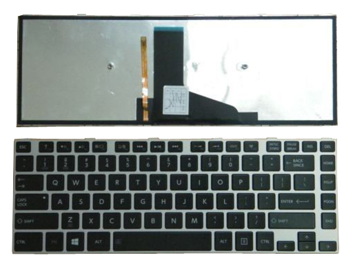 Laptop US keyboard for TOSHIBA SATELLITE E45t-A4300 - Click Image to Close
