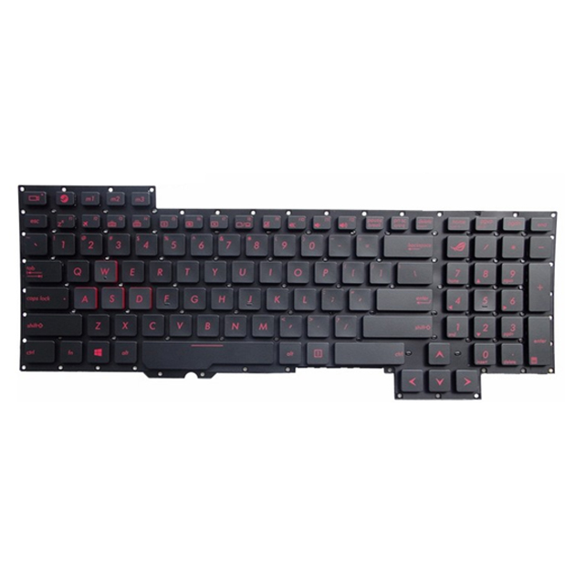 Laptop keyboard fit Asus ROG G752VY