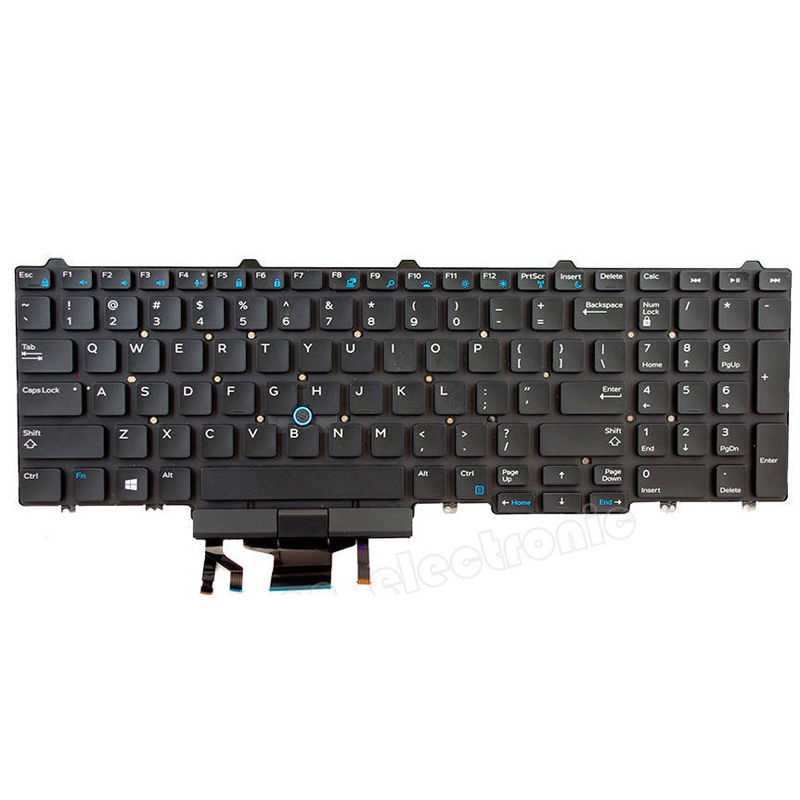 Laptop keyboard fit DELL Precision M7510 - Click Image to Close