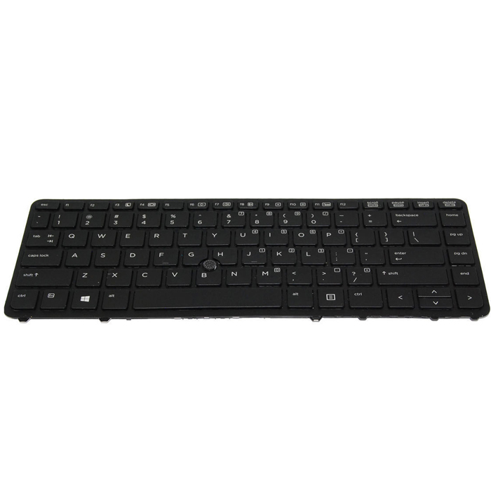 Laptop us keyboard for HP Elitebook 720 G2 - Click Image to Close