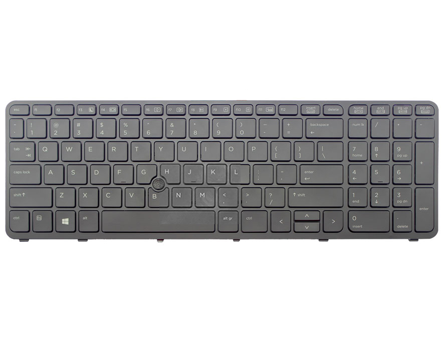 Laptop keyboard fit HP Zbook 15 G2 - Click Image to Close