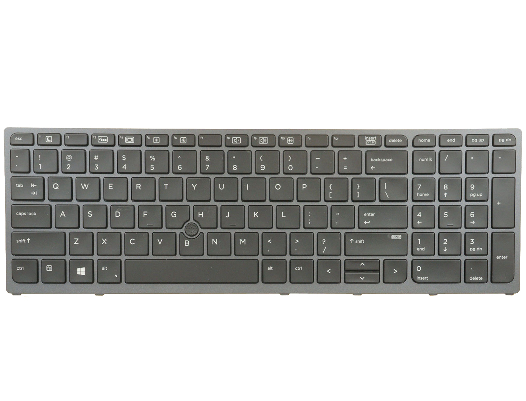 English keyboard for HP EliteBook 850 G4