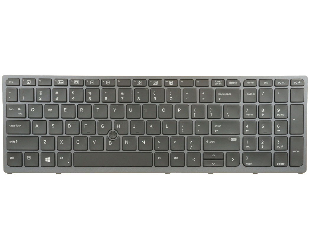 Laptop keyboard fit HP Zbook 17U G3 - Click Image to Close