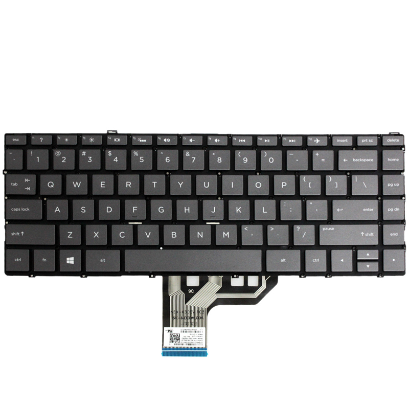 English keyboard for HP Spectre 15-bl000na - Click Image to Close
